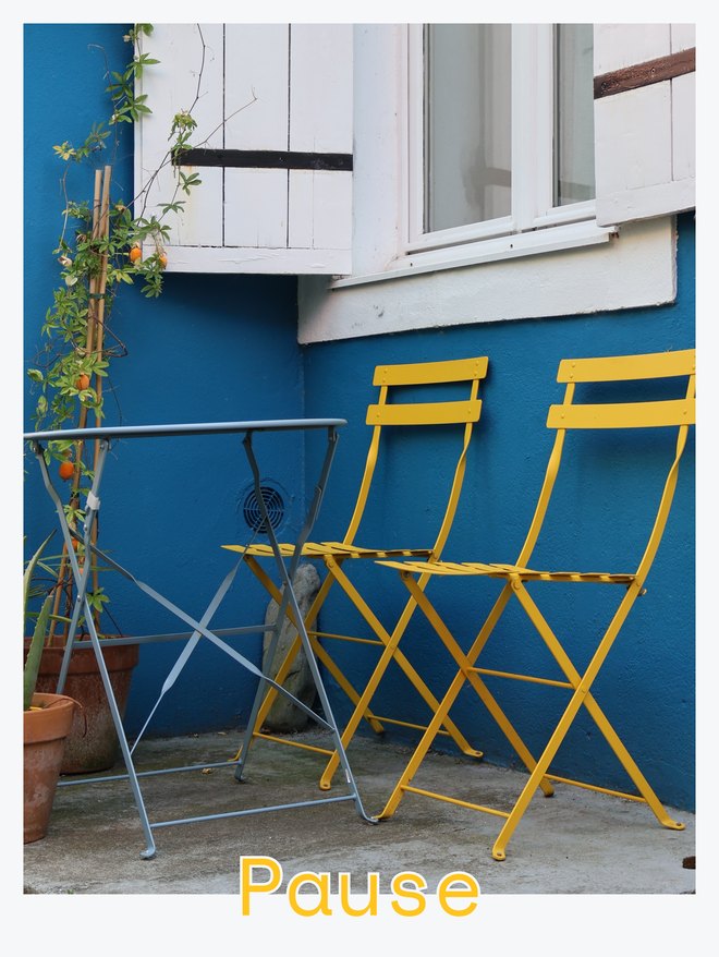 Pause, couverture de la collection